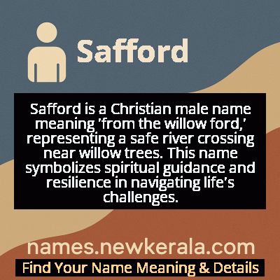 Safford Name Meaning and Origin