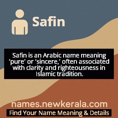 Safin Name Meaning and Origin