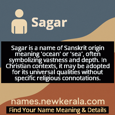 Sagar Name Meaning and Origin