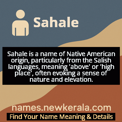 Sahale Name Meaning and Origin