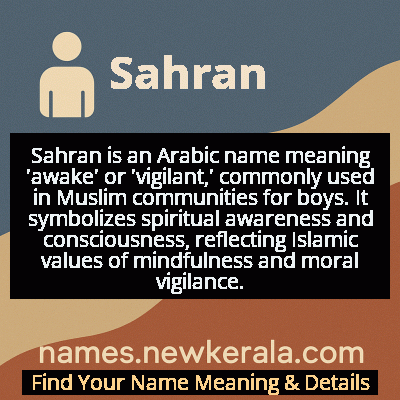 Sahran Name Meaning and Origin