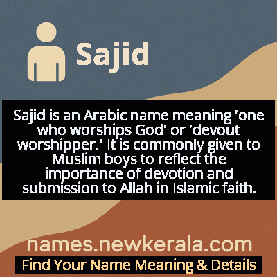 Sajid Name Meaning and Origin