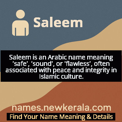 Saleem Name Meaning and Origin