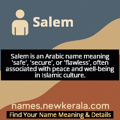 Salem Name Meaning and Origin