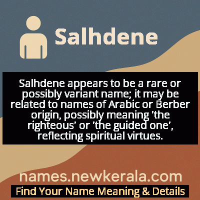 Salhdene Name Meaning and Origin