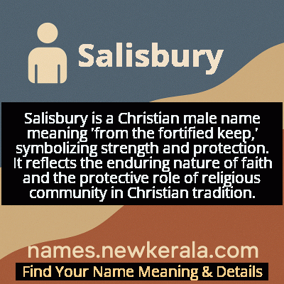 Salisbury Name Meaning and Origin