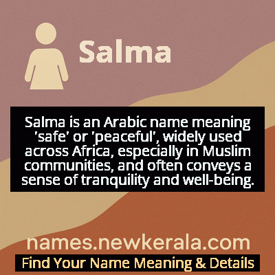 Salma Name Meaning and Origin