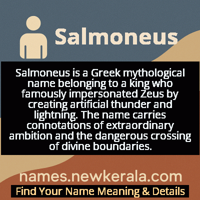 Salmoneus Name Meaning and Origin