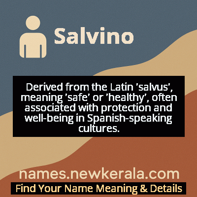 Salvino Name Meaning and Origin