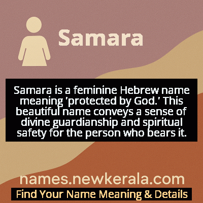 Samara Name Meaning and Origin