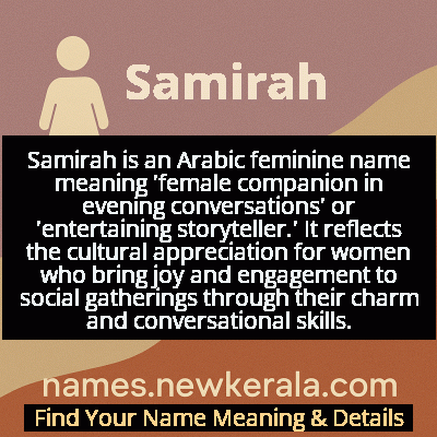 Samirah Name Meaning and Origin