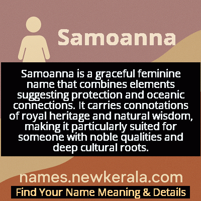 Samoanna Name Meaning and Origin