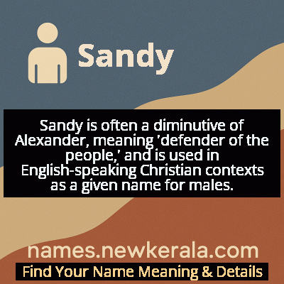 Sandy Name Meaning and Origin