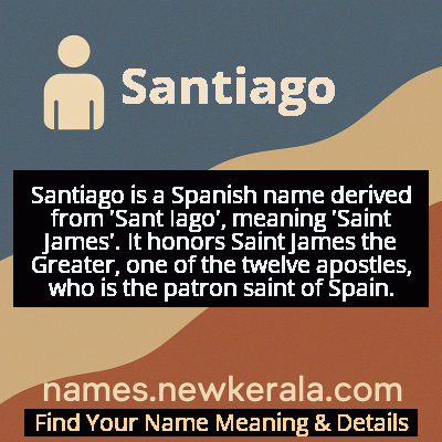 Santiago Name Meaning and Origin