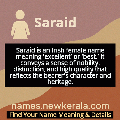 Saraid Name Meaning and Origin