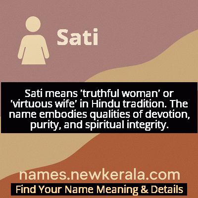 Sati Name Meaning and Origin