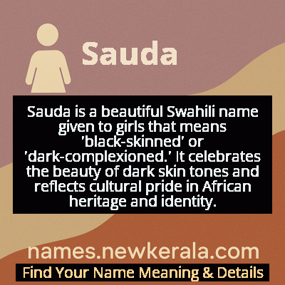 Sauda Name Meaning and Origin