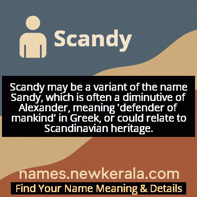 Scandy Name Meaning and Origin