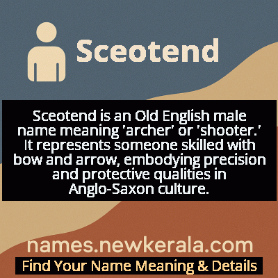 Sceotend Name Meaning and Origin