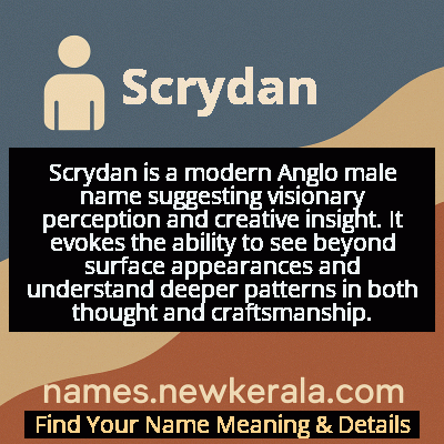 Scrydan Name Meaning and Origin