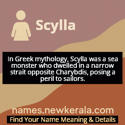 Scylla Name Meaning and Origin