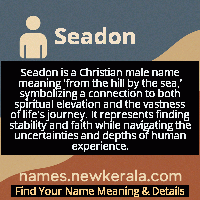 Seadon Name Meaning and Origin