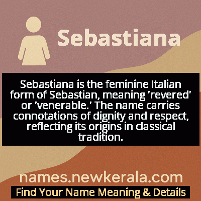 Sebastiana Name Meaning and Origin