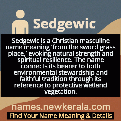 Sedgewic Name Meaning and Origin