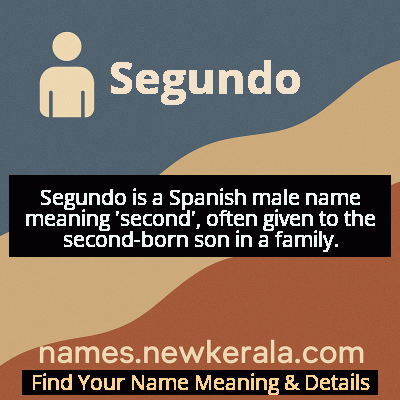 Segundo Name Meaning and Origin