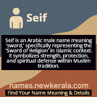 Seif Name Meaning and Origin