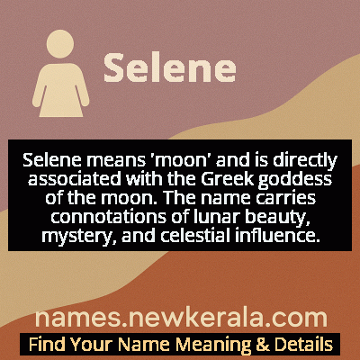 Selene Name Meaning and Origin