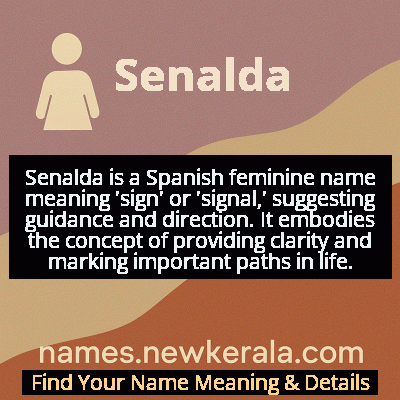 Senalda Name Meaning and Origin