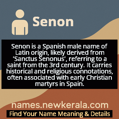 Senon Name Meaning and Origin