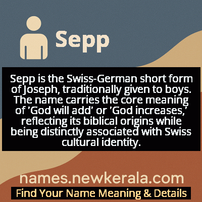 Sepp Name Meaning and Origin