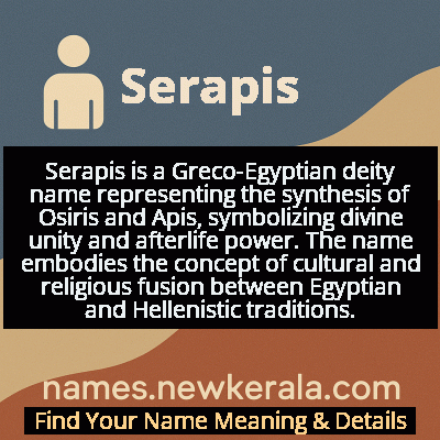 Serapis Name Meaning and Origin