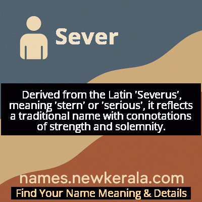 Sever Name Meaning and Origin