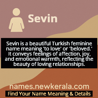 Sevin Name Meaning and Origin