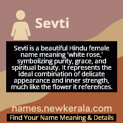 Sevti Name Meaning and Origin