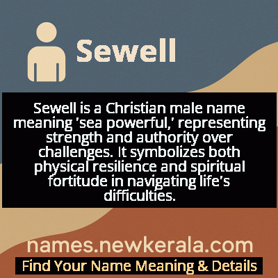 Sewell Name Meaning and Origin
