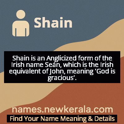 Shain Name Meaning and Origin