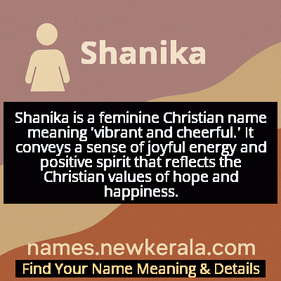 Shanika Name Meaning and Origin