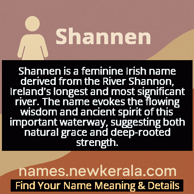 Shannen Name Meaning and Origin
