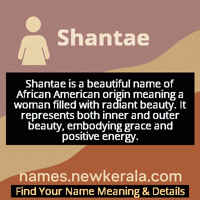 Shantae Name Meaning and Origin