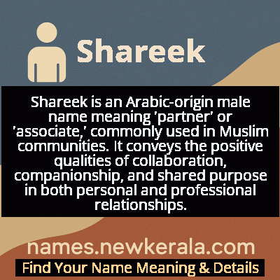 Shareek Name Meaning and Origin