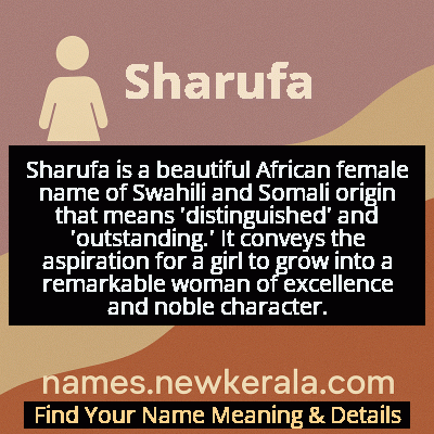 Sharufa Name Meaning and Origin