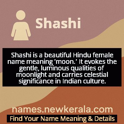 Shashi Name Meaning and Origin