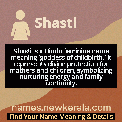 Shasti Name Meaning and Origin