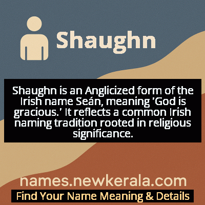 Shaughn Name Meaning and Origin