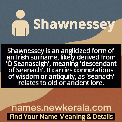 Shawnessey Name Meaning and Origin