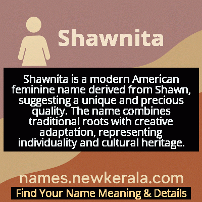 Shawnita Name Meaning and Origin